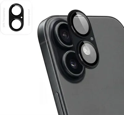 Image de imoshion Camera Protector Glass 2 Pack pour l'Apple iPhone 17 - Noir
