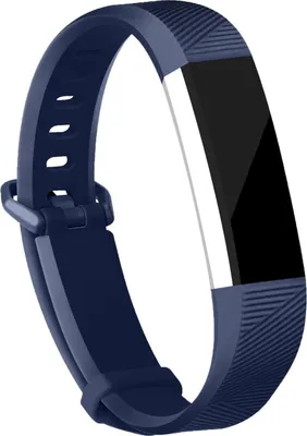 Produktbild von Bransoletka sportowa rozmiar S do Fitbit Alta, Alta HR, wymienny pasek silikonowy, niebieski