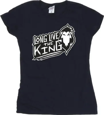 Produktbild von Disney - "The Lion King The King" T-Shirt für Damen BI25305 (XXL) (Marineblau)