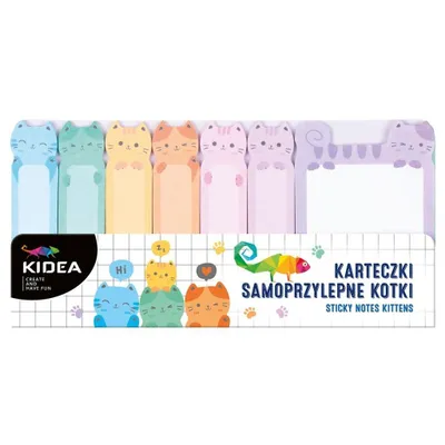 Image de Notes autocollantes KIDEA chats