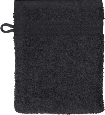 Produktbild von Betz Waschhandschuh 16x21 cm PREMIUM 100% Baumwolle  Farbe: graphit