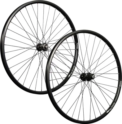 Produktbild von 27,5-Zoll-Laufradsatz DC19 Shimano Deore XT 756 SCHEIBENBREMSE SCHWARZ 6L
