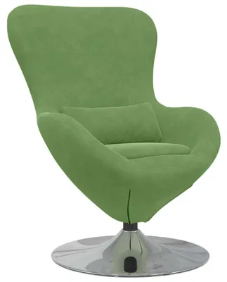 Obrázok produktu pre Kreslo Draaifauteuil, svetlozelená farba - Kreslo - Relaxačné kreslo - Kreslo s opierkou - Čalúnené látkou - Otočné o 360 stupňov