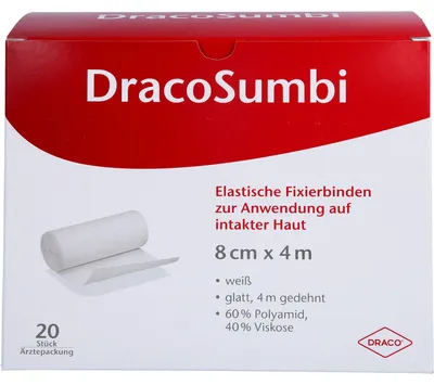 Produktbild von DracoSUMBI FIXIERB WEISS 8CM, 20 St BIN