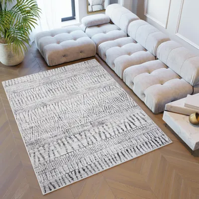 Obrázek produktu pro Tapiso Koberec SKY Modern Grey Obývací pokoj OEKO-TEX 160 x 220 cm