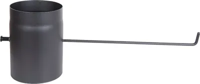 Image de Tuyau de fumée avec clapet Ø180 mm