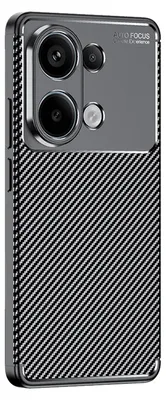 Produktbild von Handy Hülle für Xiaomi Redmi Note 13 Carbon Look Cover Case Schutzhülle Farbe: Schwarz