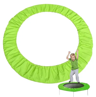 Obrázek produktu pro Ochranný kryt pro trampolínu, zelený, 1,27 m, odolný vůči UV záření, odolný proti roztržení, kryt pružin, ochrana okraje