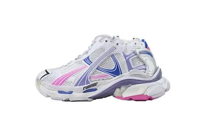 Zdjęcie produktu dla 772767 W3RNY 6120 Balenciaga Runner Sneakersy Fioletowo-Niebieski Rozmiar:EUR36