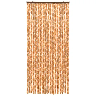 Obrázok produktu pre Záves proti hmyzu, okrový a biely 90x220 cm, ženilka
