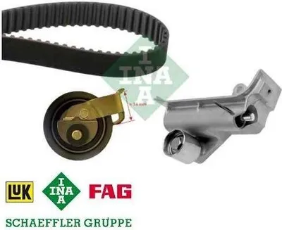 Produktbild von INA Zahnriemensatz für Audi Seat Skoda VW 1,8