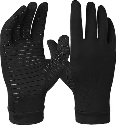 Produktbild von Kompressionshandschuhe für Fingergelenke, Kupfer, für Männer und Frauen, Größe M