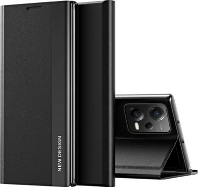 Produktbild von Sleep Case Pro Hülle für Xiaomi Redmi Note 12 5G / Poco X5 5G mit Klappständer schwarz