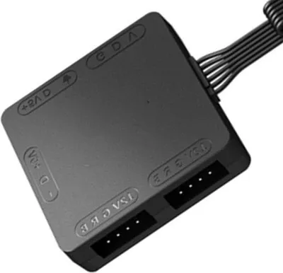 Obrázok produktu pre 12 V 4-pinový konektor pre LED s RGB konvertorom