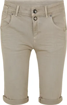 Produktbild von Figurnahe Mid Waist Shorts 5-Pocket Reißverschluss Schrittlänge 32 cm Fussweite 44 cm