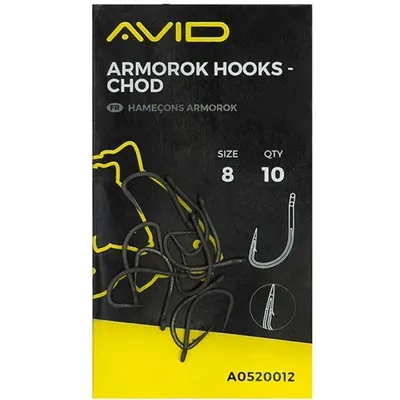 Produktbild von Avid Carp Armorok Hooks Chod - Size: 4