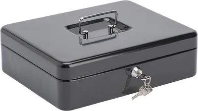 Produktbild von Sicherheitskasten mit Schloss 30 cm, Schlüsselschloss, Geldkasten
