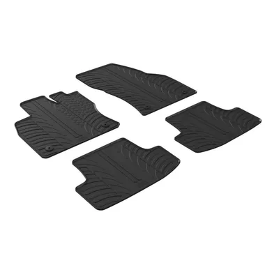 Produktbild von LAMPA Fußmatten Set Gummi für VW T-Roc (A11) Vorne+Hinten