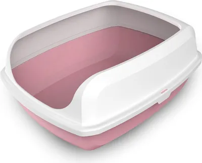 Image de Bac à litière LEO - Rose