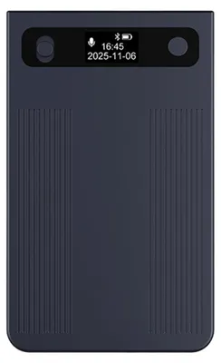 Produktbild von Zimilo Ultra-dünner AI Diktiergerät, 98% genaue Aufnahme-zu-Text-Umwandlung, ChatGPT-4.0 Integration, magnetisches Design, 64 GB, Bluetooth Steuerung