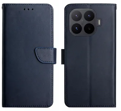 Produktbild von Xiaomi 17T Pro Hülle - Coverup Genuine Leather Klapphülle - Echtes Leder - Blau