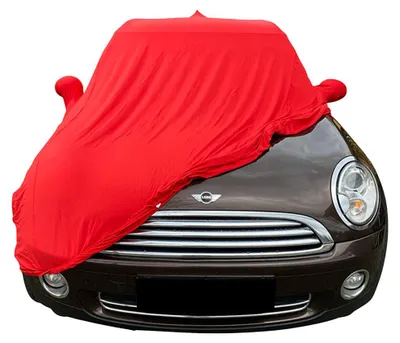 Image de Housse de voiture intérieure adaptée à Mini Clubman R55 Rouge avec poches pour