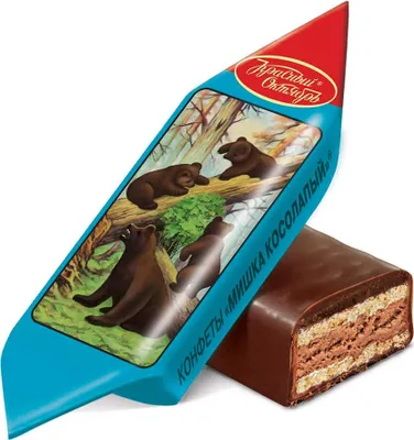 Produktbild von Russische Schokopralinen Mischka Kosolapij 500g