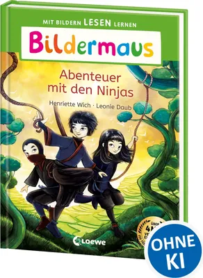 Produktbild von Bildermaus - Abenteuer mit den Ninjas