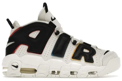 Immagine prodotto di Nike Air More Uptempo 96 - Trading Cards - Primary Colors - Scarpe da uomo DM1297-100, taglia: 40 (UE) / 7 (USA)