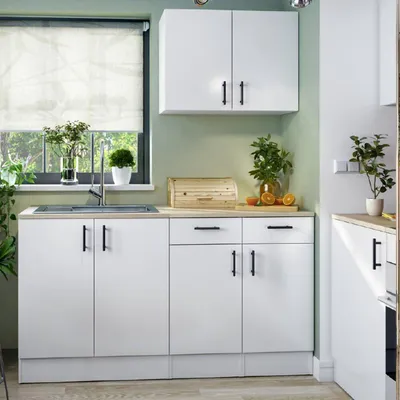 Immagine prodotto di Velvenia - Cucina, Bianco, un Cassetto, Elettrodomestici non inclusi