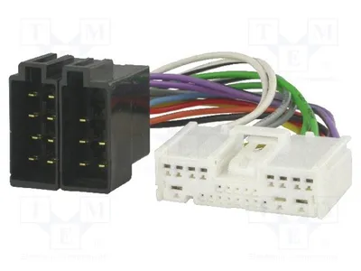 Immagine prodotto di 1 connettore, PIN: 24. Connettore per autoradio, standard ISO