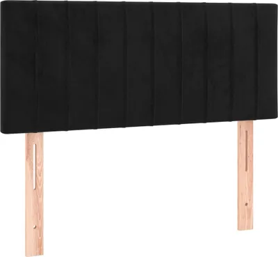 Produktbild von vidaXL Kopfteil Schwarz 90x5x78/88 cm Samt