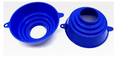 Produktbild von Marmeladentrichter Set 2 Stück blau