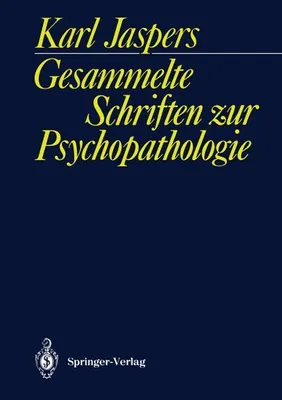 Imagen del producto de Gesammelte Schriften zur Psychopathologie