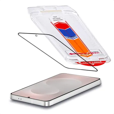 Image de Accezz Hard Glass Screen Protector + Applicator pour le Samsung Galaxy S25 Edge
