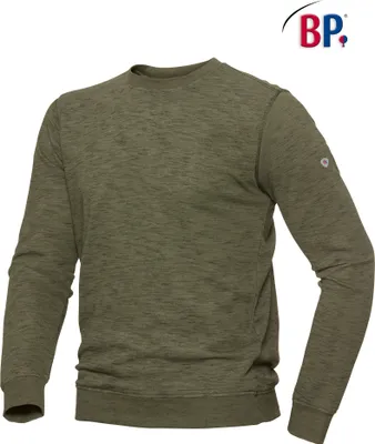 Produktbild von BP® Sweatshirt für Sie & Ihn - space oliv - M