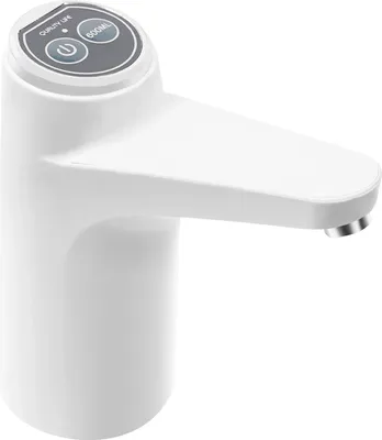 Produktbild von Elektrische Wasserflaschenpumpe - MR001 - USB wiederaufladbarer automatischer Wasserspender - Tragbar und geräuscharm - Weiß