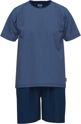 Produktbild von Ceceba Shorty, Rundhals Traveller blau-dunkel-Ringel (632)-52