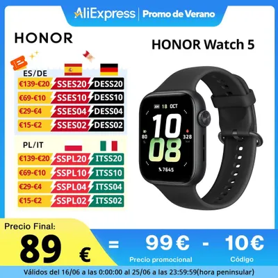 Produktbild von Sportuhr mit 1,85-Zoll AMOLED-Display, GPS, Gesundheitsüberwachung und langer Akkulaufzeit von bis zu 15 Tagen
