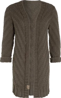 Produktbild von Knit Factory Sally Strickjacke - Cappuccino - 40/42