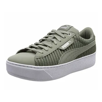 Produktbild von Puma Vikky Platform EP Q2 Sneaker Damen Mädchen Schuhe 366455 02 grau, Schuhgröße:37 EU