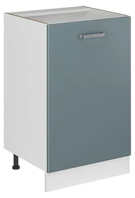 Produktbild von Küchenunterschrank Vicco R-Line Blau-Grau/Weiß 50 cm ohne Arbeitsplatte, Model 70147