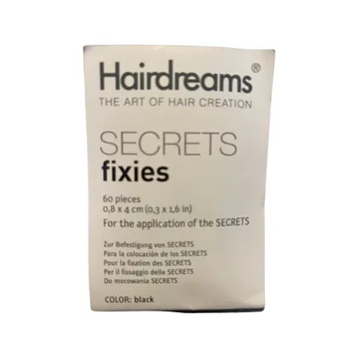 Produktbild von 60 Hairdreams Secrets fixies : Schwarz Farbe: Schwarz