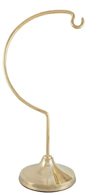 Räucherstäbchenhalter aus Messing, 39 cm, gold, groß