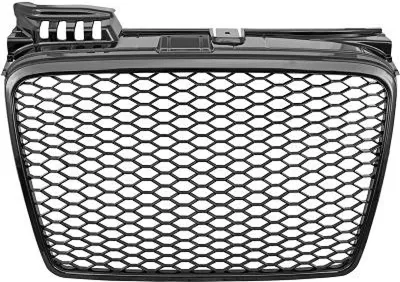 Produktbild von DIEDERICHS 1017241 Kühlergrill Frontgrill für AUDI A4 Avant (8ED, B7) Schwarz Glänzend