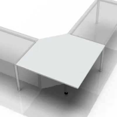 Produktbild von XBT12 G - Trapezplatte 120x120 Grau