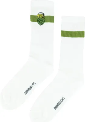 Obrázek produktu pro BAVARIAN CAPS sportovní ponožky Hopfinator bílé 41-46
