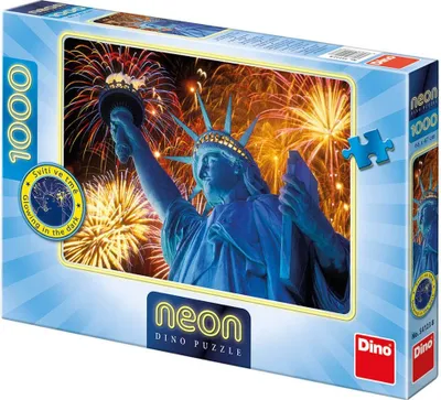 Image de DINO Puzzle lumineux Statue de la Liberté lumineuse 1000 pièces