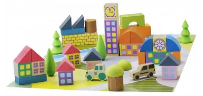 Produktbild von JEUJURA 8256, Bausatz, 2 Jahr(e), Holz, 40 Stück(e), 930 g