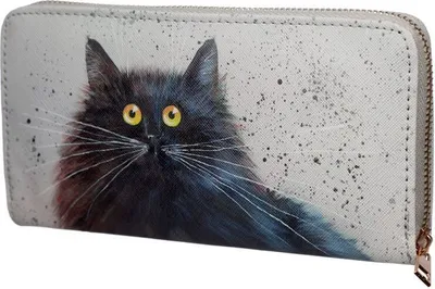 Produktbild von Geldbörse Katze, Geldbeutel Kim Haskins Katzen Kätzchen Portemonnaie Tiere Tier